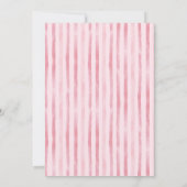 Invitation Fête des mariées Coquette du coucher de soleil Doo (Dos)