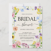 Invitation Fête des mariées couleur rose Lilac (Devant)