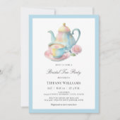 Invitation Fête des mariées Country Chic Bridal Tea Party (Devant)