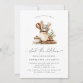 Invitation Fête des mariées cuisine moderne (Devant)