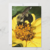 Invitation Fête des mariées d'abeilles (Dos)