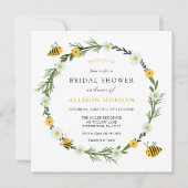 Invitation Fête des mariées d'abeilles (Devant)