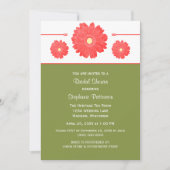 Invitation Fête des mariées Daisies tout simplement élégant I (Devant)