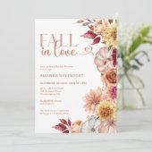 Invitation Fête des mariées d'amour (Debout devant)