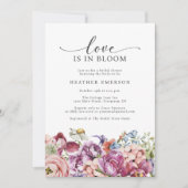 Invitation Fête des mariées d'amour colorée (Devant)