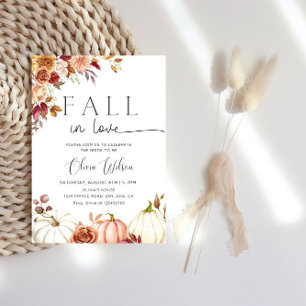 Invitation Fête des mariées d'amour - Rustique fête d'automne