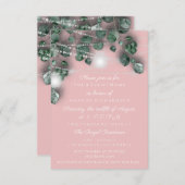 Invitation Fête des mariées d'anniversaire Jar léger Rustique (Devant / Derrière)