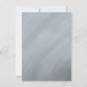 Invitation Fête des mariées d'aquarelle japonaise (Dos)