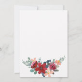 Invitation Fête des mariées d'art à ongles (Dos)