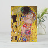 Invitation Fête des mariées D'Art Victorien, Le Baiser (Debout devant)