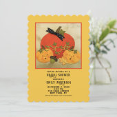 Invitation Fête des mariées d'automne (Debout devant)