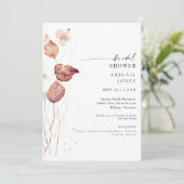 Invitation Fête des mariées d'automne (Debout devant)