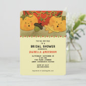 Invitation Fête des mariées d'automne (Debout devant)