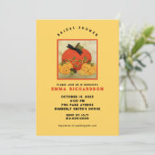 Invitation Fête des mariées d'automne (Debout devant)