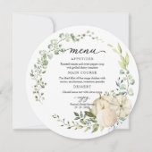 Invitation Fête des mariées d'automne Citrouille de verdure M (Devant)