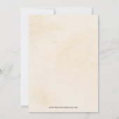 Invitation Fête des mariées d'automne Russe citrouille blanc (Dos)