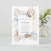 Invitation Fête des mariées de Boho Beach (Debout devant)