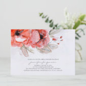 Invitation Fête des mariées de bouquet flush (Debout devant)
