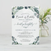 Invitation Fête des mariées de Brunch & Bubbly Euc (Debout devant)