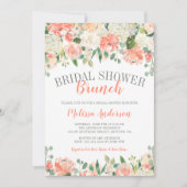 Invitation Fête des mariées de Brunch Pastel Aquarelle (Devant)