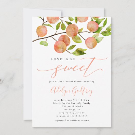 Invitation Fête des mariées de cache (Devant)