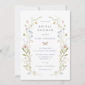 Invitation Fête des mariées de cadre Fleur sauvage Whimsical  (Devant)