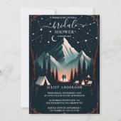 Invitation Fête des mariées de Camping de bois Sky Tree Fores (Devant)