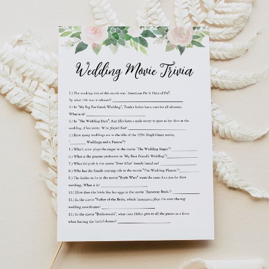 Invitation FÊTE DES MARIÉES de cinéma Mariage DEVON