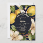 Invitation Fête des mariées De Citron Elle A Trouvé Sa Squeez (Devant)