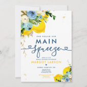 Invitation Fête des mariées De Citron Elle A Trouvé Sa Squeez (Devant)
