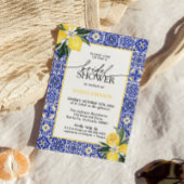 Invitation Fête des mariées de citron méditerranéen, Squeeze 