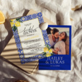 Invitation Fête des mariées de citron méditerranéen, Squeeze 