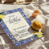 Invitation Fête des mariées de citron méditerranéen, Squeeze 