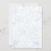 Invitation Fête des mariées de cocktails Pool Party (Dos)