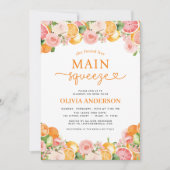 Invitation Fête des mariées de code QR de la taille principal (Devant)