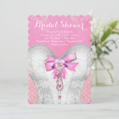 Invitation Fête des mariées de corse rose (Debout devant)