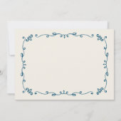 Invitation Fête des mariées de couples illustrés à la main lu (Dos)