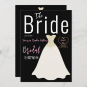 Invitation Fête des mariées de couverture du magazine (Devant / Derrière)