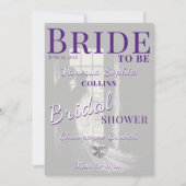 Invitation Fête des mariées de couverture du magazine photo (Devant)