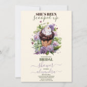 Invitation Fête des mariées de crème glacée récupérée (Devant)