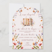 Invitation Fête des mariées de début du nouveau chapitre de b (Devant)