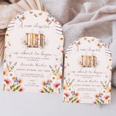 Invitation Fête des mariées de début du nouveau chapitre de b