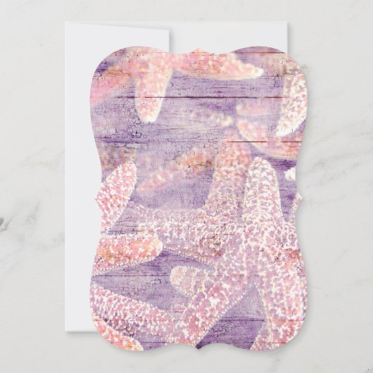 Invitation Fête des mariées de découpe à base de poisson roug (Dos)