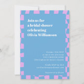 Invitation Fête des mariées de découpe du tableau de bord Ret (Devant)