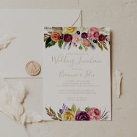 Fête des mariées de déjeuner du Mariage Floral Boh