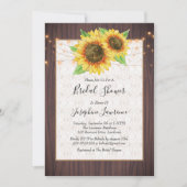 Invitation Fête des mariées de dentelle Rustique des Tourneso (Devant)