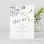 Invitation Fête des mariées de dessin d'art Apple rustique él (Debout devant)