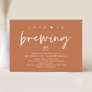 Invitation Fête des mariées de fête de la bière, l'amour bras