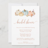 Invitation Fête des mariées de feuillage d'automne des Citrou (Devant)