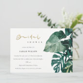 Invitation Fête des mariées de feuillage de Monste (Debout devant)